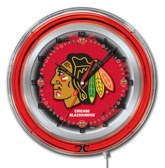 NHL National Hockey League Neon Clocks | NHL Hockey Team Logo Neon Clocks