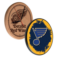 NHL Wood Signs & Clocks