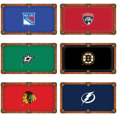 Officially Licensed NHL Logo Pool Table Felt