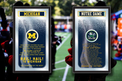 Holland Gameroom College Team Marching Band Fight Song Mirrors