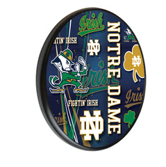 University of Notre Dame Fighting Irish Logo Digitally Printed Wood Sign From Holland Bar Stool Co.