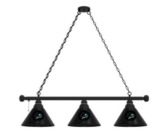 San Jose Sharks Billiard Lamp | Hockey 3 Shade Pool Table Light