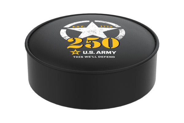 U.S. Army 250th Anniversary Bar Stool Seat Cover | U.S. Army Bar Stool Cover