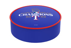 Texas Rangers 2023 World Series Champions Seat Cover | MLB Texas Rangers Bar Stool Seat Cover