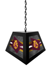 Arizona State University (Sparky) Pendant Box Light