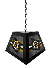 Boston Bruins Pendant Box Light, Bar Light and Billiard Light