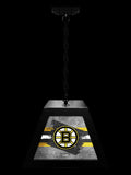 Boston Bruins Pendant Box Light, Bar Light and Billiard Light