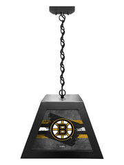 Boston Bruins Pendant Box Light, Bar Light and Billiard Light