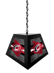 Carolina Hurricanes Pendant Box Light, Bar Light and Billiard Light