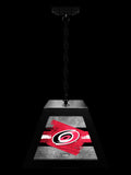 Carolina Hurricanes Pendant Box Light, Bar Light and Billiard Light