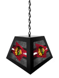 Chicago Blackhawks Pendant Box Light, Bar Light and Billiard Light
