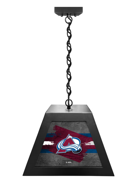 Colorado Avalanche Pendant Box Light, Bar Light and Billiard Light
