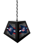 Columbus Blue Jackets Pendant Box Light, Bar Light and Billiard Light