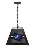Columbus Blue Jackets Pendant Box Light, Bar Light and Billiard Light
