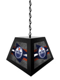 Edmonton Oilers Pendant Box Light, Bar Light and Billiard Light