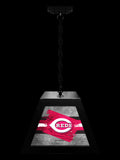 Cincinnati Reds Pendant Box Light, Bar Light and Billiard Light