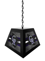 Colorado Rockies Pendant Box Light, Bar Light and Billiard Light