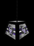 Colorado Rockies Pendant Box Light, Bar Light and Billiard Light