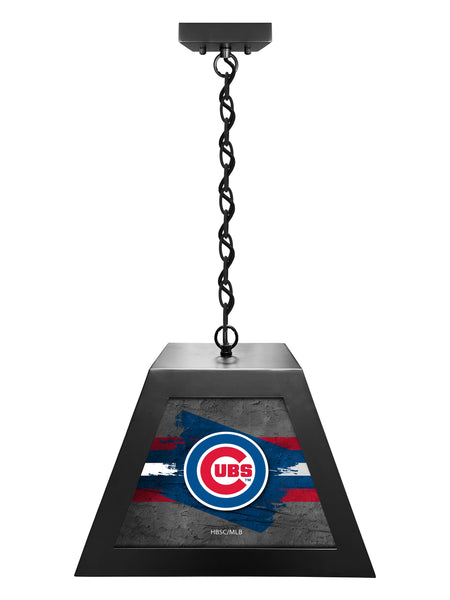 Chicago Cubs Pendant Box Light, Bar Light and Billiard Light