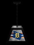 Detroit Tigers Pendant Box Light, Bar Light and Billiard Light
