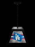 Los Angeles Dodgers Pendant Box Light, Bar Light and Billiard Light