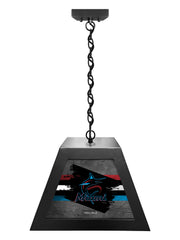 Miami Marlins Pendant Box Light, Bar Light and Billiard Light