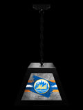 New York Mets Pendant Box Light, Bar Light and Billiard Light