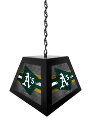 Oakland Athletics Pendant Box Light, Bar Light and Billiard Light