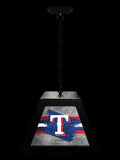 Texas Rangers Pendant Box Light, Bar Light and Billiard Light