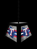 Texas Rangers Pendant Box Light, Bar Light and Billiard Light