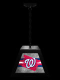 Washington Nationals Pendant Box Light, Bar Light and Billiard Light