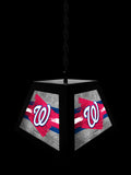 Washington Nationals Pendant Box Light, Bar Light and Billiard Light