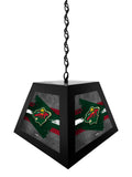 Minnesota Wild Pendant Box Light, Bar Light and Billiard Light