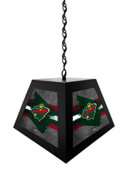 Minnesota Wild Pendant Box Light, Bar Light and Billiard Light