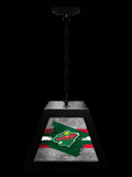 Minnesota Wild Pendant Box Light, Bar Light and Billiard Light