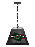 Minnesota Wild Pendant Box Light, Bar Light and Billiard Light