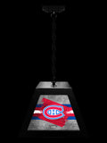 Montreal Canadiens Pendant Box Light, Bar Light and Billiard Light