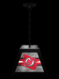New Jersey Devils Pendant Box Light, Bar Light and Billiard Light