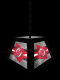 New Jersey Devils Pendant Box Light, Bar Light and Billiard Light