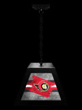 Ottawa Senators Pendant Box Light, Bar Light and Billiard Light