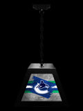 Vancouver Canucks Pendant Box Light, Bar Light and Billiard Light