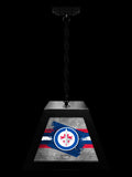 Winnipeg Jets Pendant Box Light, Bar Light and Billiard Light