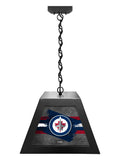 Winnipeg Jets Pendant Box Light, Bar Light and Billiard Light