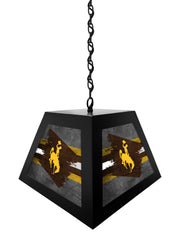 University of Wyoming Pendant Box Light