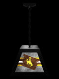 University of Wyoming Pendant Box Light