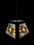 University of Wyoming Pendant Box Light