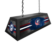 Columbus Blue Jackets Long Box Billiard Light