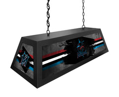 Miami Marlins Long Box Billiard Light