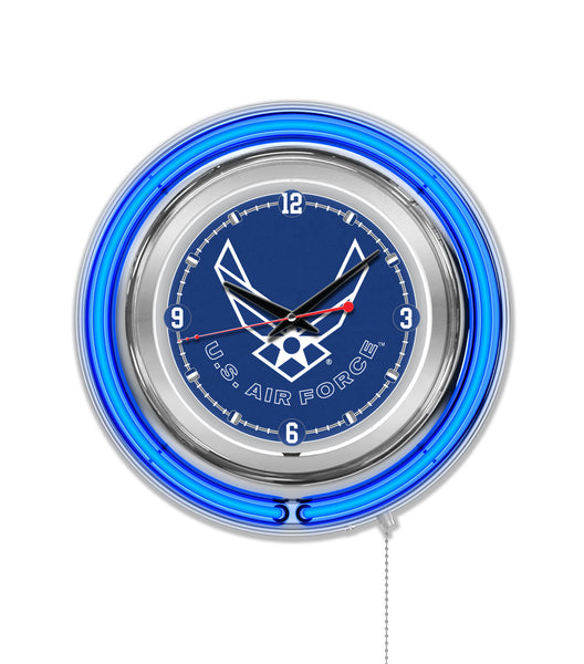 15" United States Air Force Neon Clock