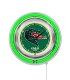 15" Alabama Birmingham Blazers Neon Clock